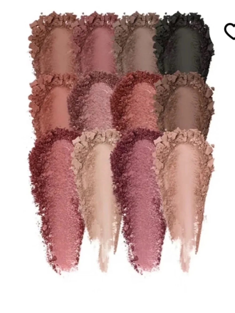 Illuminati Bronzed Eyeshadow Palette - Warm Rose & Bronze Shades NEW PC